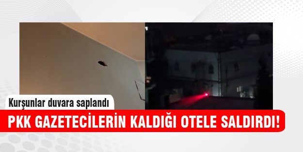 PKK Cizre'de gazetecilere saldırdı!