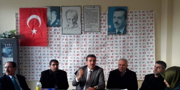 Ak Parti İl Başkanı Bülent Tüfenkci, Helallik İstedi