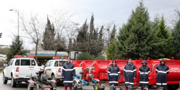 İtfaiye Ekipleri Göreve Hazır Bekliyor