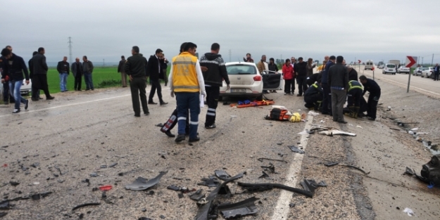 Hastane yolunda korkunç kaza!