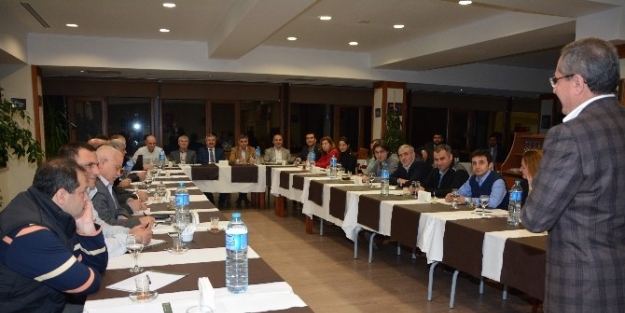 Başkan Baran Ekibiyle Kampa Girdi