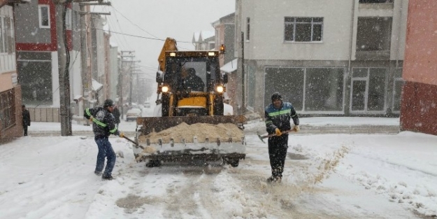 Odunpazarı’nda Buzlanmaya Karşı Tedbir