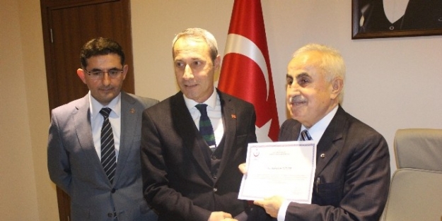 Sağlık Bakanı Müezzinoğlu’ndan, Edirne Tanıtma Ve Tava Ciğer Kalite Koruma Derneği Başkanı Dinar’a Yeni Görev
