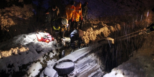 Buzlanma kazaya neden oldu