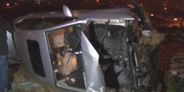 Kontrolü Kaybetti, Uçurumdan Aşağı Düştü