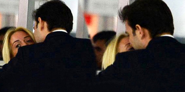 Saba Tümer ile Mehmet Aslan sarmaş dolaş