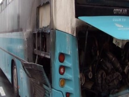 Trafiği felç eden yangın