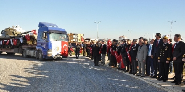 Toroslar’da Rauf Raif Denktaş Açık Hava Müzesine Yeni Askeri Malzemeler