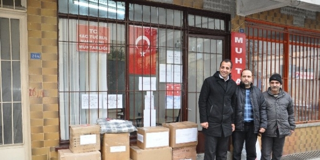 Hacı Tuğrul Mahallesi’ Nden Sosyal Paylaşım Merkezi’ne Destek