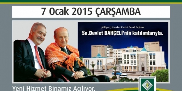 Mhp Lideri Devlet Bahçeli Osmaniye’ye Gelecek