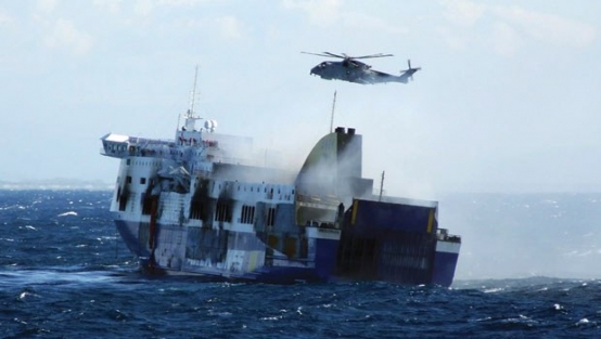 Yanan feribottan acı haber!