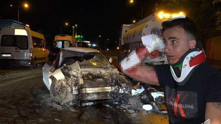 Bursa'da zincirleme kaza! Çok sayıda yaralı var