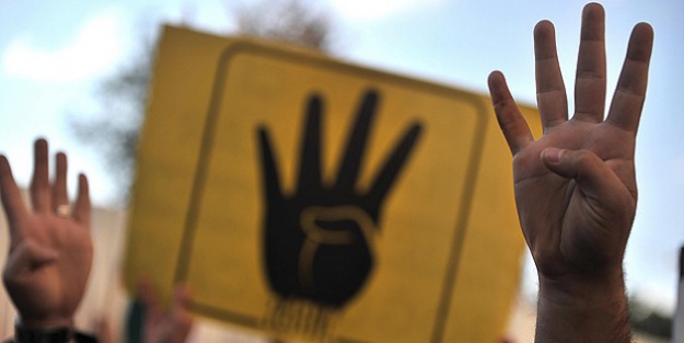 Rabia işaretine hapis cezası