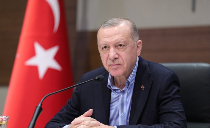 Cumhurbaşkanı Erdoğan: 'Katil sürülerini  bölgeden atana kadar mücadelemizi sürdüreceğiz'