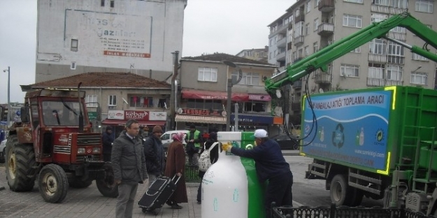 Cam Şişeler Ekonomiye Kazandırıldı