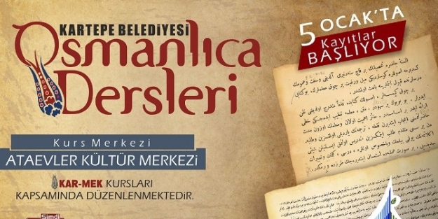 Kartepe Belediyesi Osmanlıca Kursu Açıyor