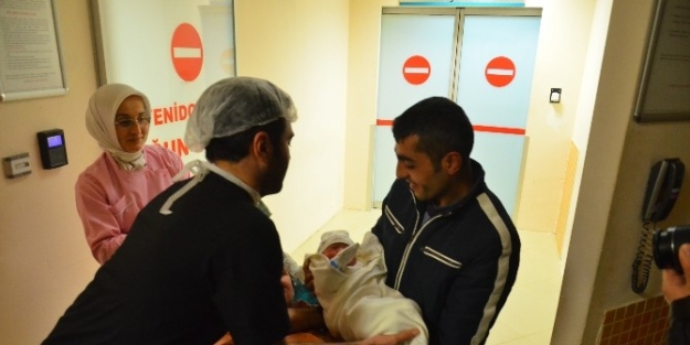 Kocaeli’nin İlk Bebeği, Ali Eren Oldu