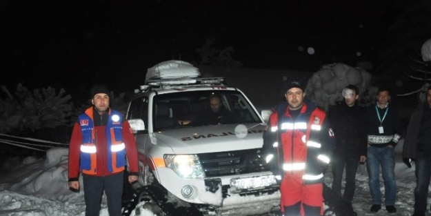 Dursunbey’de Paletli Ambulans Hastaların Yardımına Koşuyor