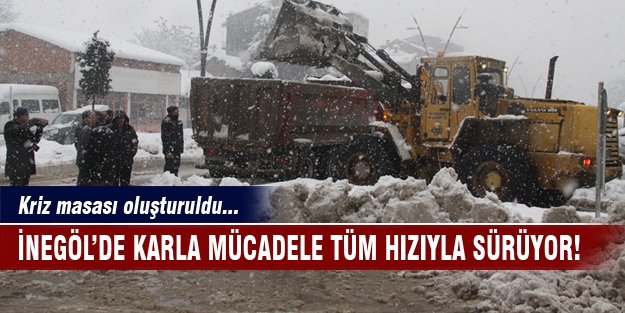 İnegöl'de kriz masası oluşturuldu!