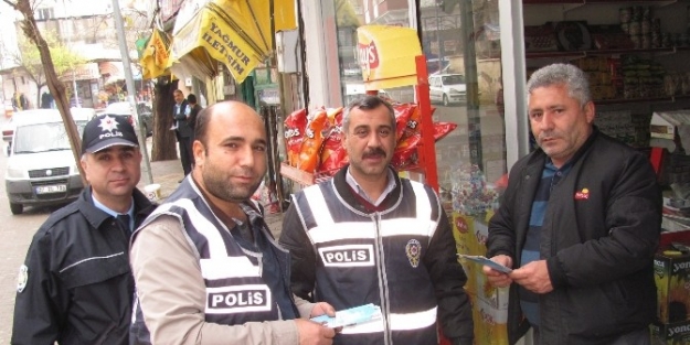 Polis Esnafı Uyardı