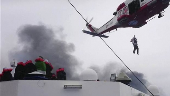 Yanan gemide 4 Türk kayıp