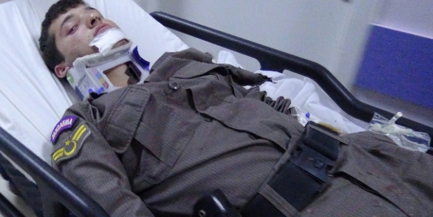 Kazadan sonrası yaralı astsubay önce askerlerini sordu