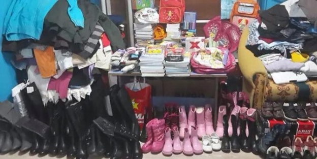 Erzurum Ülkü Ocakları’ndan Köy Okullarına Yardım