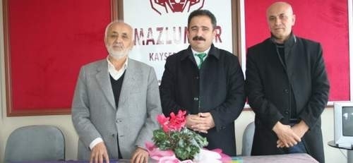 Anadolu Yayın Platformu Başkanı Burhan’dan Mazlumder Kayseri Şubesi’ne Ziyaret