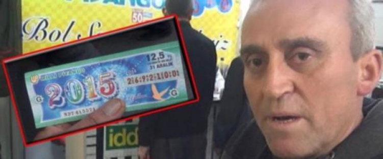 Talih kuşu teğet geçti