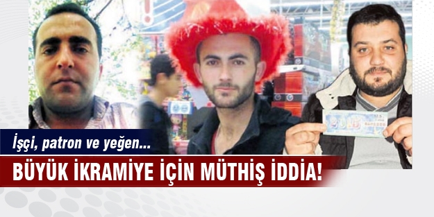 Aydın'da büyük ikramiye muamması