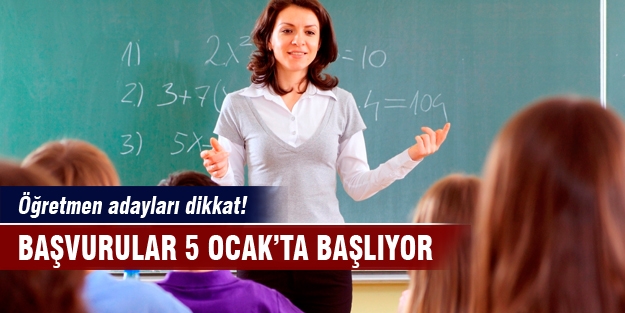 Öğretmen adayları dikkat!