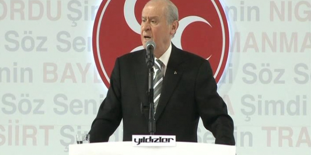 Bahçeli'den zehir zemberek mesaj