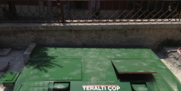 İzmit’te Çöp Konteynırları Yeraltına Alınıyor