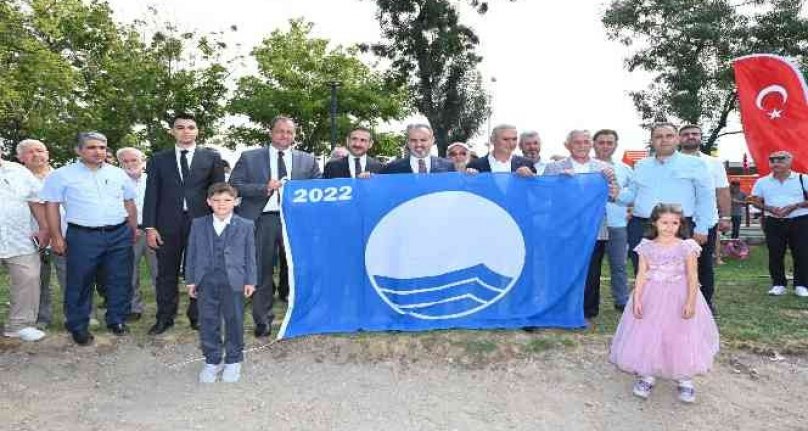 İznik Gölü'ne Mavi Bayrak