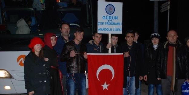 Gürün’de Öğrenciler Sarıkamış’a Gitti