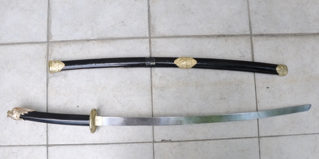 Samuray kılıcıyla öldürdü!