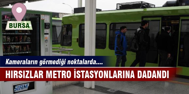 Bursa'da hırsızların yeni hedefi...