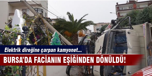 Bursa'da faciadan dönüldü!