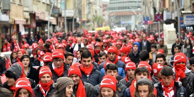 Gümüşhane’de Binlerce Kişi Sarıkamış İçin Yürüdü