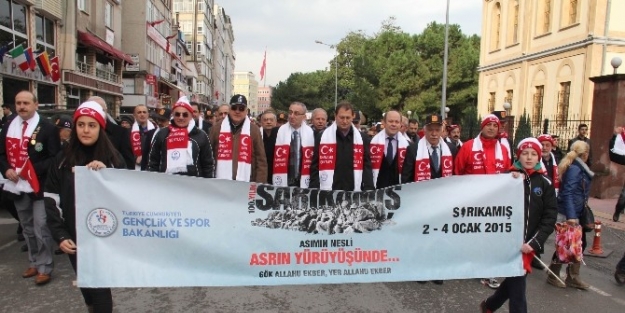 Samsun’da Sarıkamış Şehitleri İçin Tören Düzenlendi