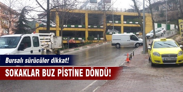Bursalı sürücüler zor anlar yaşadı!