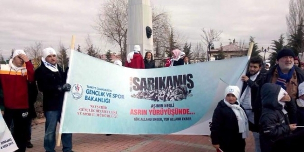 Nevşehir’de Sarıkamış Şehitleri İçin Anma Yürüyüşü Yapıldı