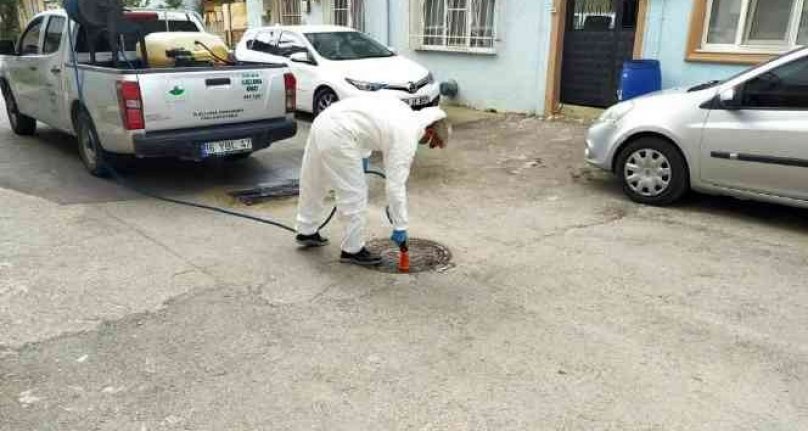 Bursa'da Osmangazi'de ilaçlama seferberliği