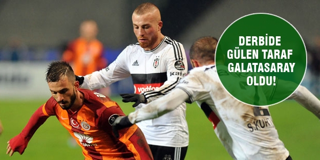 Derbide gülen taraf Galatasaray oldu