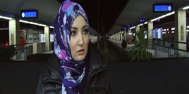 Başörtülü kıza büyük hakaret