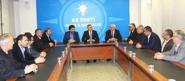 Derbent Heyetinden Ak Parti Konya İl Başkanı Arat’a Ziyaret