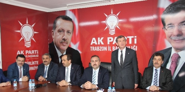 Ak Parti Trabzon İl Başkanı Revi’ye Destek Ziyareti