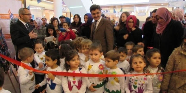 Şehzadeli Miniklerin ‘baskı’ Sergisi Beğenildi