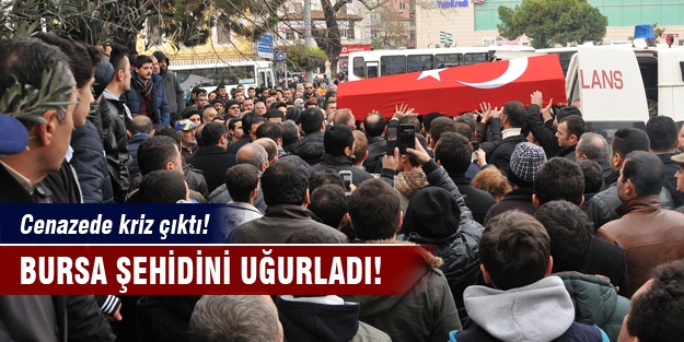 Gemlik şehidini uğurladı