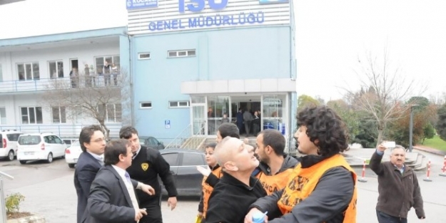 Su Zammını Protesto İçin İsu Binasını İşgal Ettiler